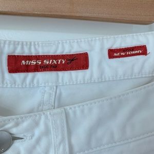 27 Miss Sixty white pants